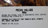 Pecans - Raw Halves 8 oz.