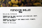 Pistachios - Shelled Raw 8 oz.