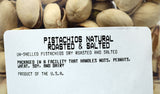 Pistachios - Roasted Salted 8 oz.