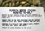 Pumpkin Seeds - Roasted No Salt 12 oz.