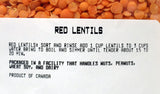 Lentils - Red 2 lb.