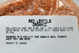 Lentils - Red OG 1 lb.