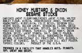 Sesame Sticks - Honey Mustard & Onion 12 oz.
