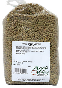 Lentils - Small Green 2 lb.