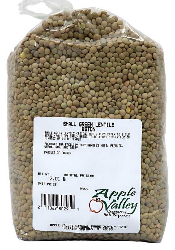 Lentils - Small Green 2 lb.