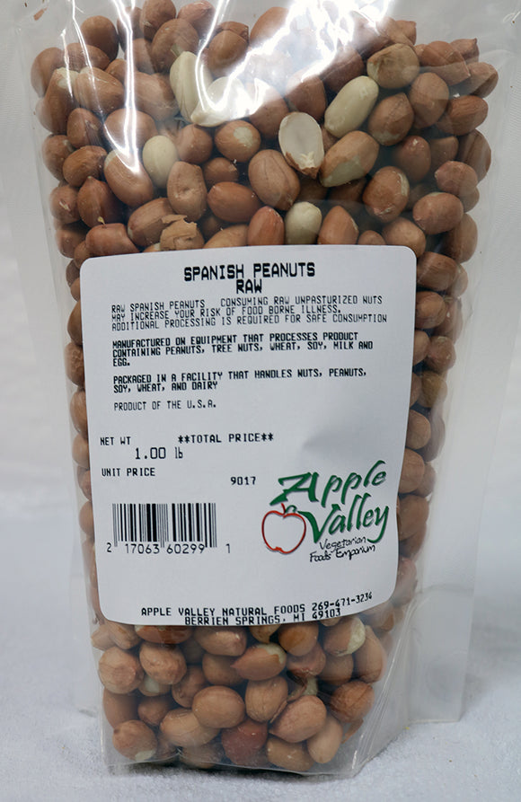 Peanuts - Spanish Raw 1 lb.