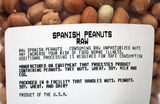 Peanuts - Spanish Raw 1 lb.