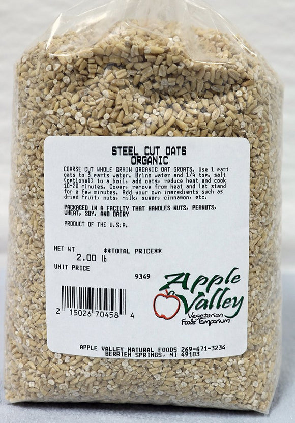 Oats - Steel Cut OG 2 lb.