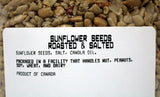 Sunflower Seeds - Roasted Salted 1 lb.