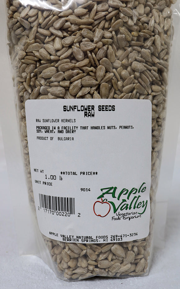 Sunflower Seeds - Raw 1 lb.