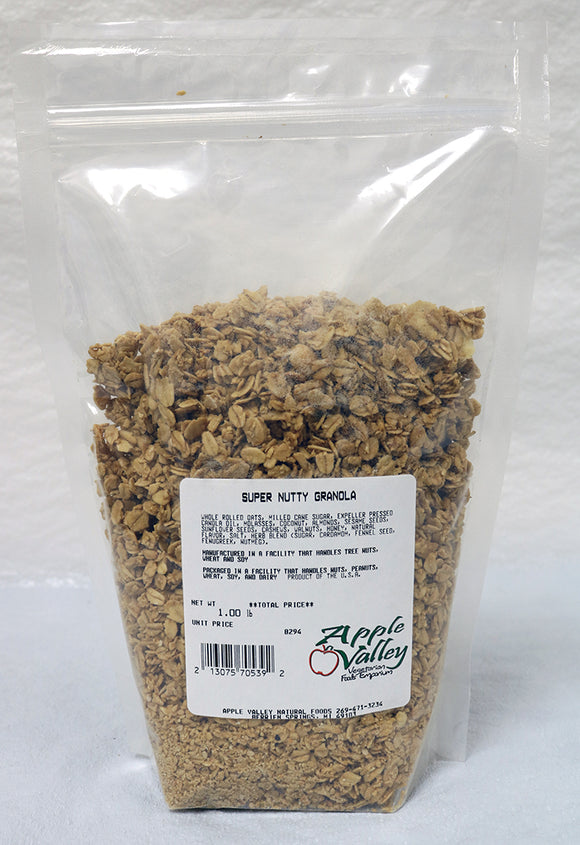 Granola - Apple Valley Super Nutty 1 lb.