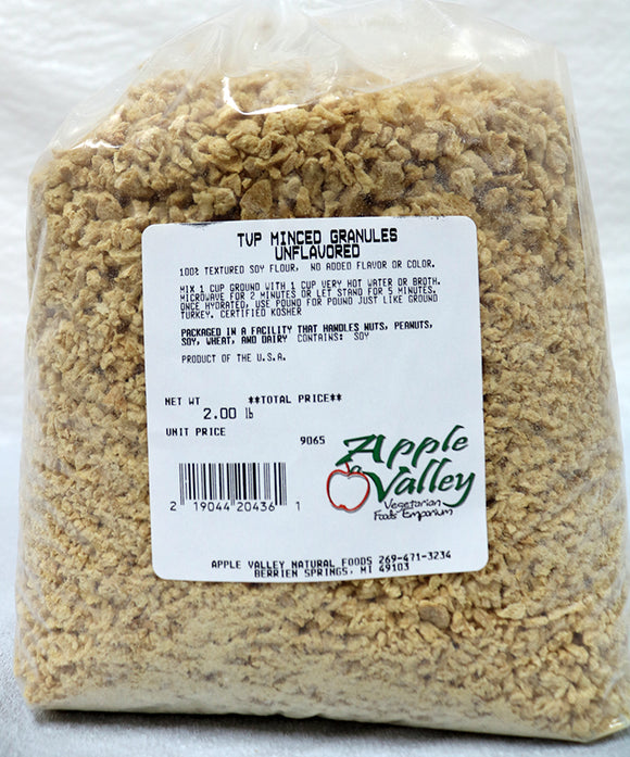 TVP - Minced Granules Unflavored 2 lb.