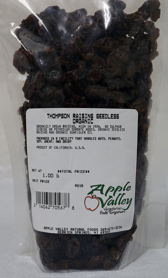 Raisins - Thompson Seedless OG 1 lb.