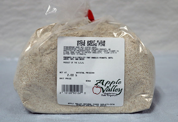 Flour - Whole Wheat Fine Stoneground 2 lb.