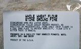 Flour - Whole Wheat Fine Stoneground 2 lb.
