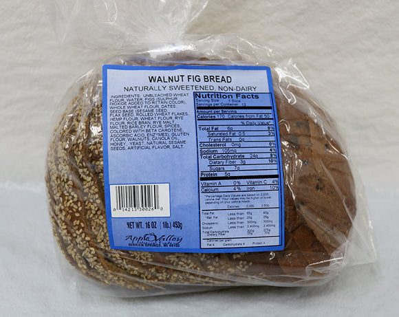 Apple Valley Bakery - Walnut Fig Bread