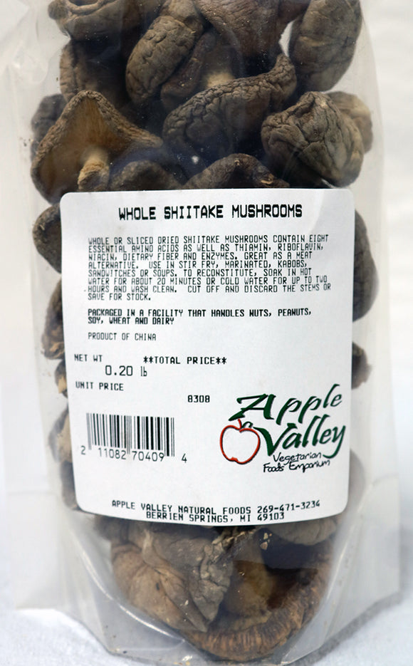 Shiitake Mushrooms - Whole 3.2 oz.