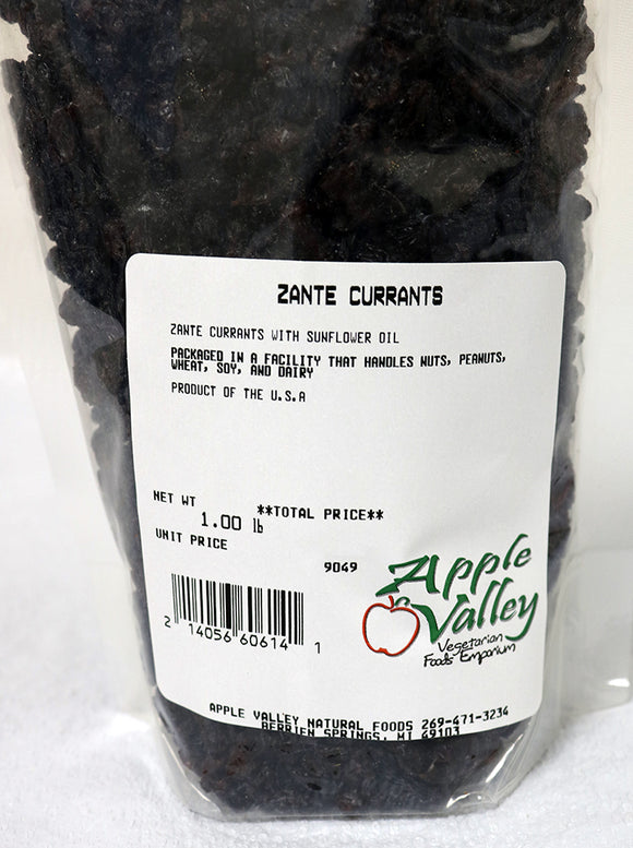 Zante Currants - Dried OG 1 lb.